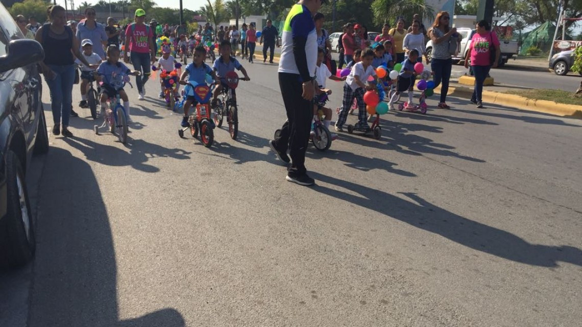 Fomentan la buena salud, con activación física a niños