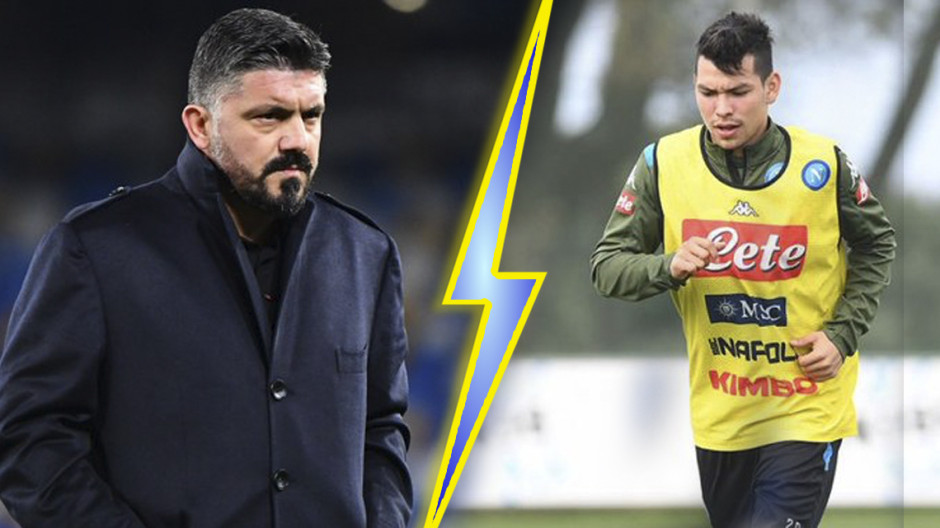 Gennaro Gattuso afirma que Hirving Lozano no está al cien