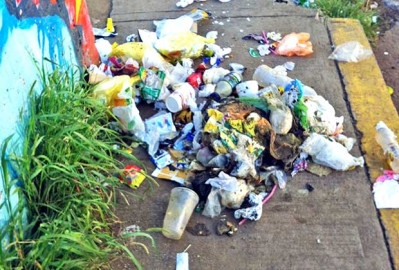 Encharcamientos son causados por exceso de basura