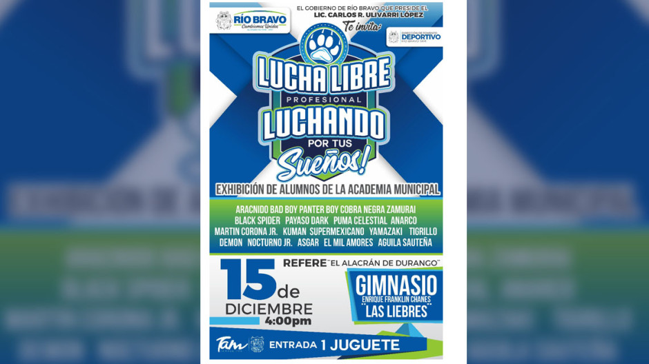 Invita Gobierno Municipal a “Luchando Por Tus Sueños”