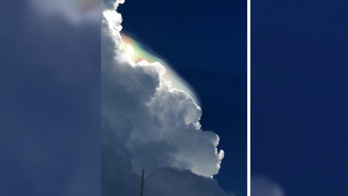 Pileus provoca nubes iridiscentes en estados de México