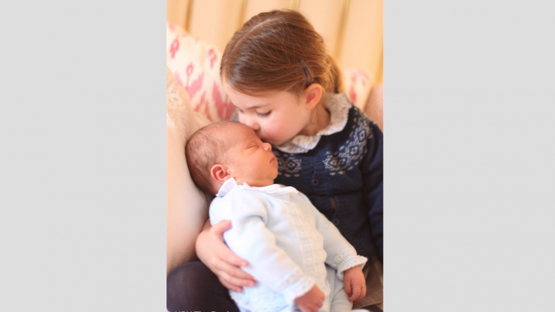 Las primeras fotos del Príncipe Louis