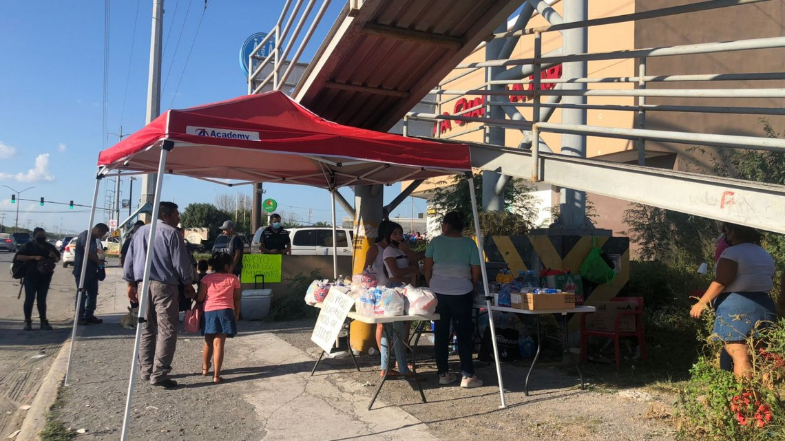 Se solidarizan con migrantes en su paso por Reynosa