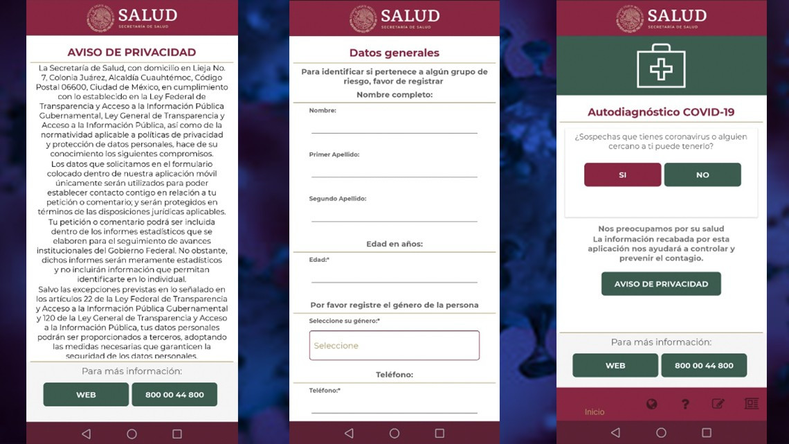 Lanza Secretaría de Salud aplicación sobre covid-19