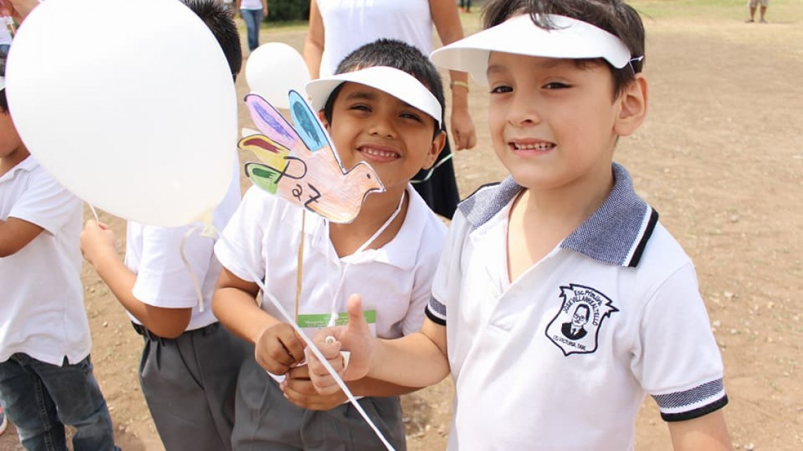 Realizan "Consejos de Paz" en escuela primaria