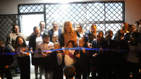 Inauguran familias y alcaldesa obras por casi 23 mdp