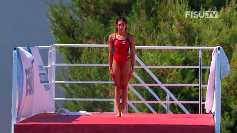 Alejandra Estrella consigue la primera presea dorada para México en la Universidad Mundial