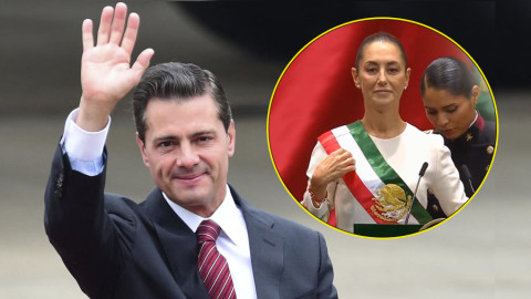 “El mayor de los éxitos”, le expresa EPN a Claudia Sheinbaum 