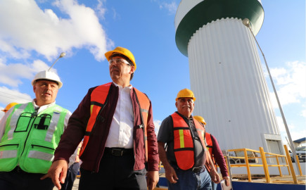 Constata Alcalde Mario López, estado que guarda infraestructura de JAD