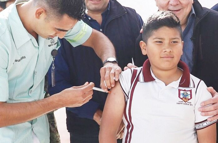 Vacunaran a niños contra el virus del papiloma en Nuevo Laredo 