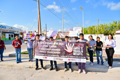 Conmemora DIF Reynosa el Día Mundial Contra el Trabajo Infantil 