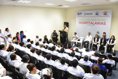 Inicia DIF prácticas hospitalarias 
