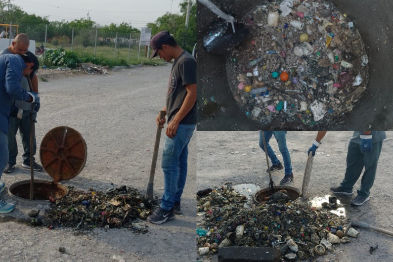 Provoca acumulación de aguas residuales arrojar basura y desechos