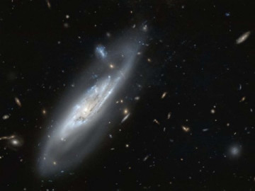 Hubble registra galaxia fantasmal