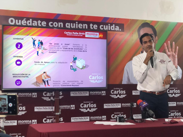 Mujeres y jóvenes prioridad en programas sociales: Carlos Peña