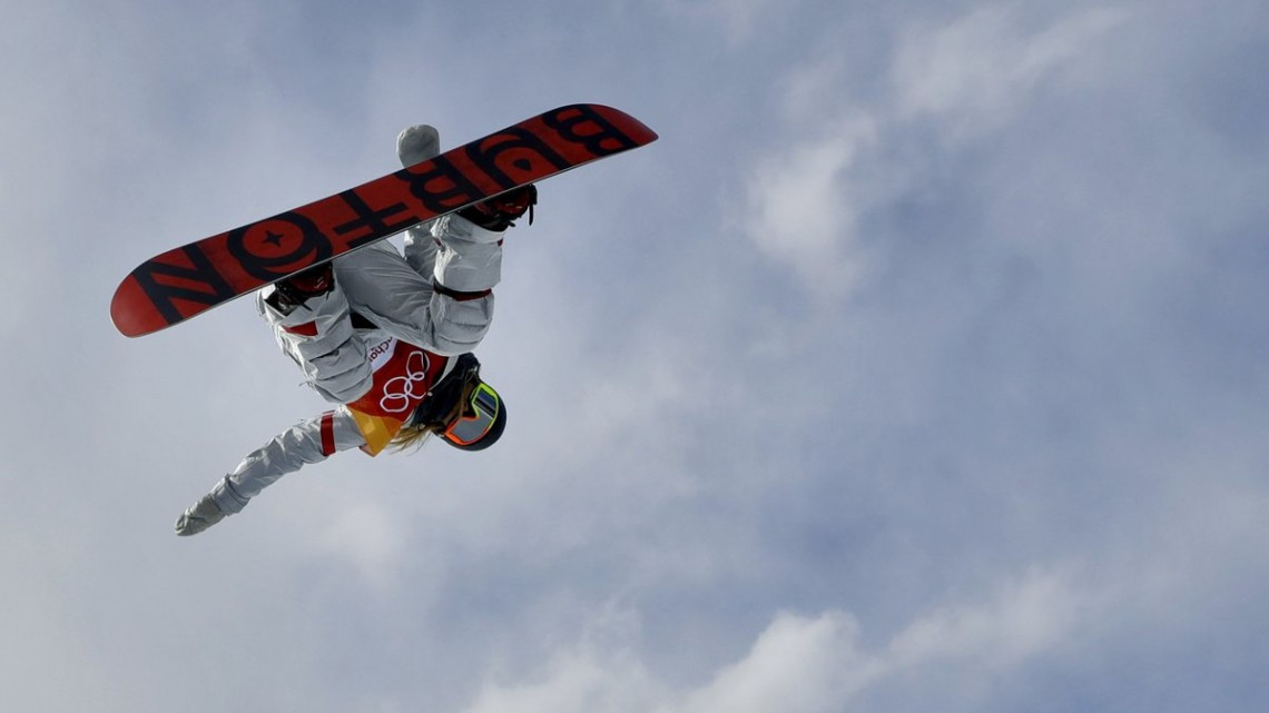 Chloe Kim, con tan solo 17 añitos, consiguió su primer oro olímpico 