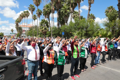 Se une Nuevo Laredo a simulacro nacional para conmemorar la Protección Civil 