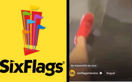 Extraña transmisión de Six Flags México genera confusión y se hace viral en redes