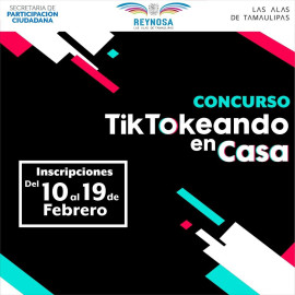 Lanza Maki Ortiz concurso de TikTok para jóvenes reynosenses