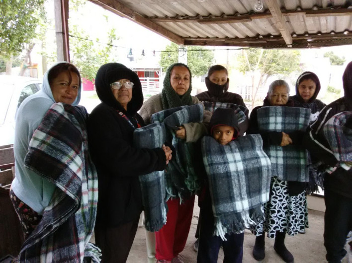 DIF Tamaulipas atiende a población ante bajas temperaturas