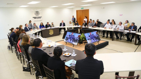 Rinde informe de labores Olivia Lemus como presidenta de la CODHET