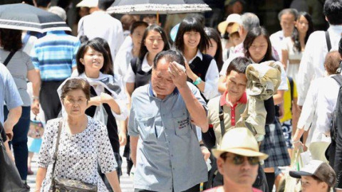 57 muertos tras ola de calor en Japón