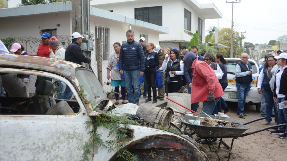 Lleva Chucho Nader Orden y Limpieza a la Zona Norte