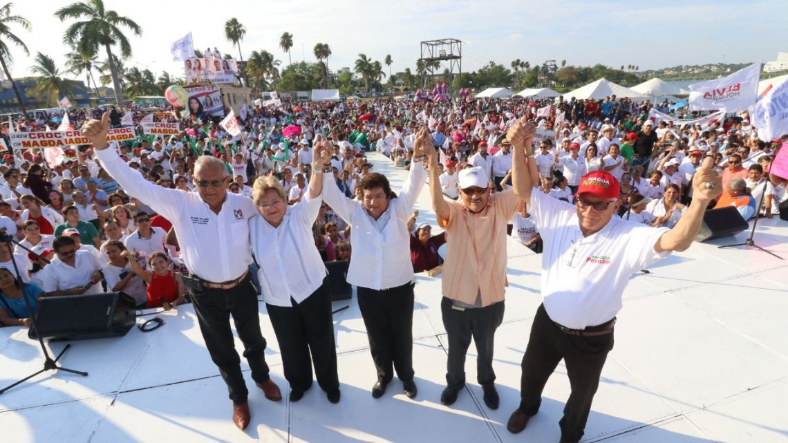 Vamos a ganar porque el pueblo no se equivoca: Magda