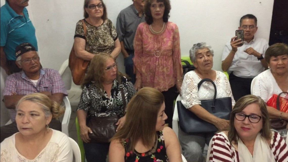 Morenistas enfrentan a candidata al Senado por Tamaulipas 