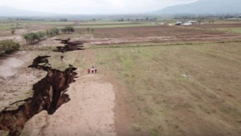 Una inmensa grieta en Kenia está separando a África en dos