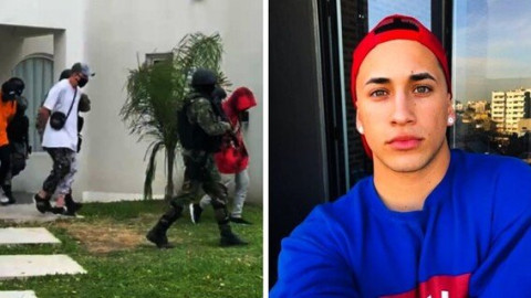 Detienen a Yao Cabrera por organizar fiesta clandestina 