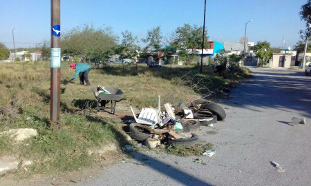 Piden no tirar basura en las calles para evitar inundaciones