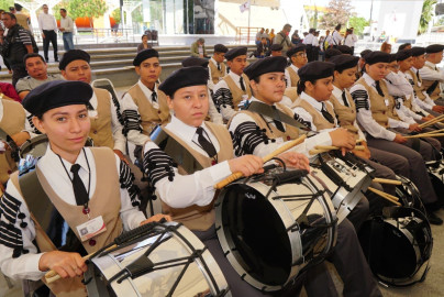 Realizará COBAT concurso de bandas de guerra y escoltas de bandera