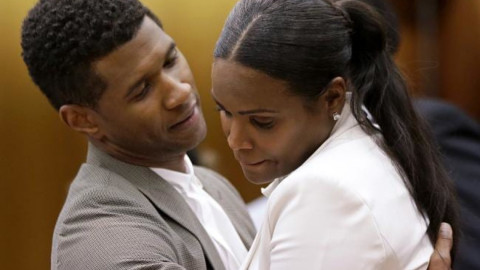 Usher se divorcia de su esposa