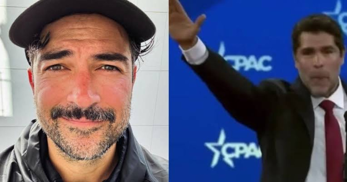Alfonso Herrera critica a Eduardo Verástegui por realizar “saludo nazi”