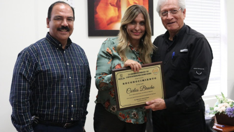Reconoce Reynosa valiosa aportación artística del actor Carlos Bracho