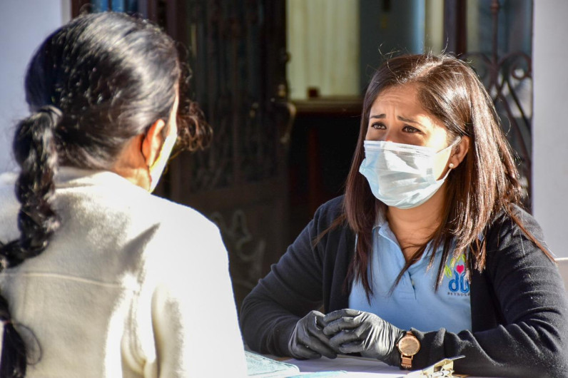 DIF Reynosa brindó atención médica a migrantes