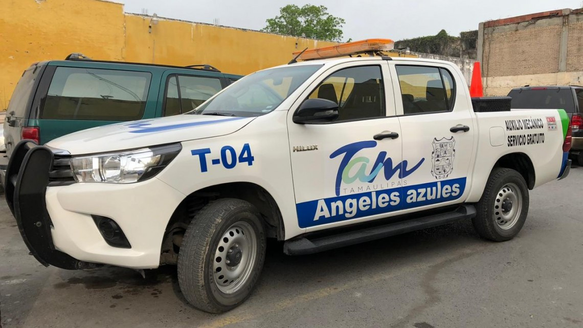 Reconocen labor de los “Ángeles Azules” a un año de servicio en Matamoros