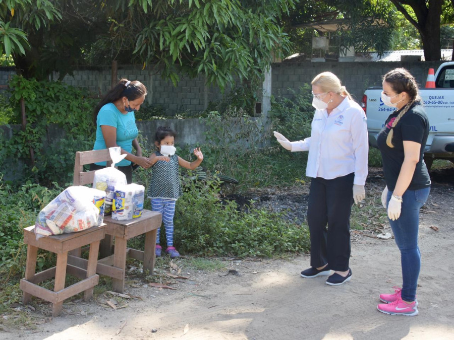 Refrenda Alcaldesa su apoyo a las familias de la zona rural de Altamira