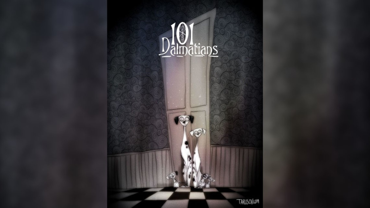 Disney se pinta al estilo de Tim Burton