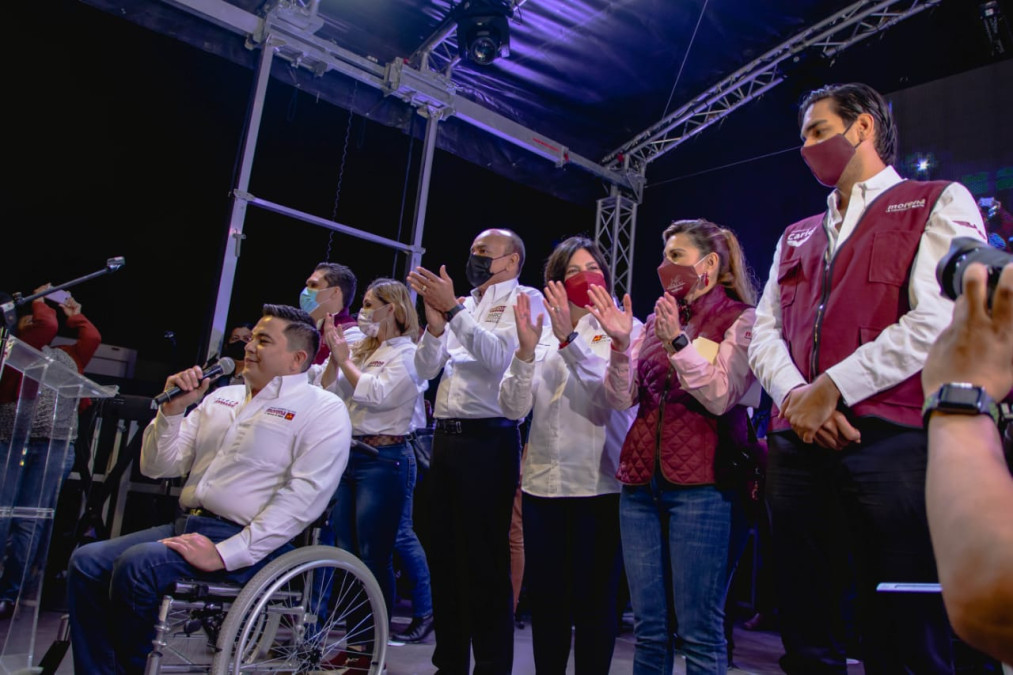 Marco Gallegos, candidato de Morena, da positivo a COVID-19 