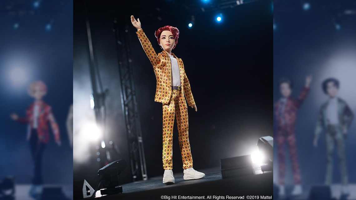 Así se ven los muñecos de BTS de Mattel