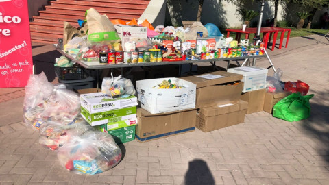 Banco de Alimentos Cáritas de Nuevo Laredo realiza la Caravana de la Esperanza