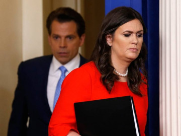 Sarah Sanders tomará el cargo de Spicer 