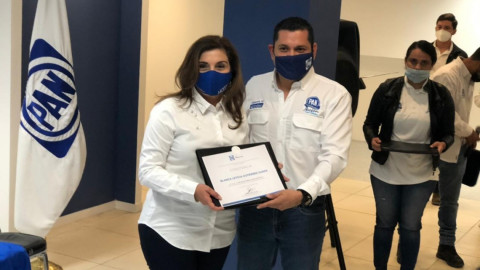 Entrega PAN constancia a candidatos para elecciones 2021