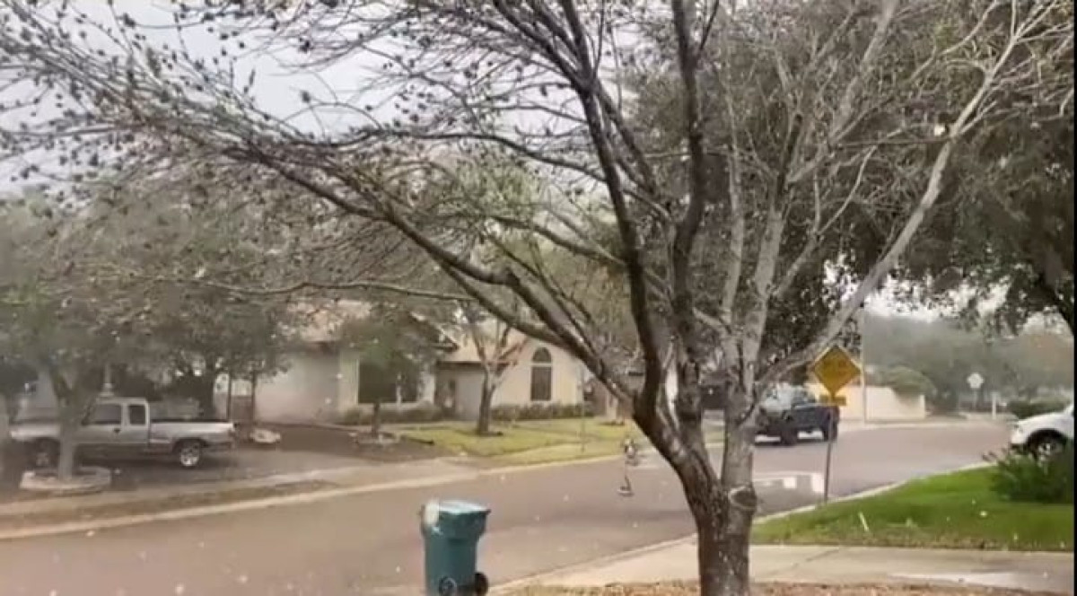 Cd. Laredo, Tx advierte lluvia congelada y aguanieve