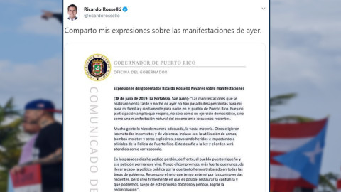 Es posible restaurar la confianza y lograr la reconciliación: Ricardo Rosselló