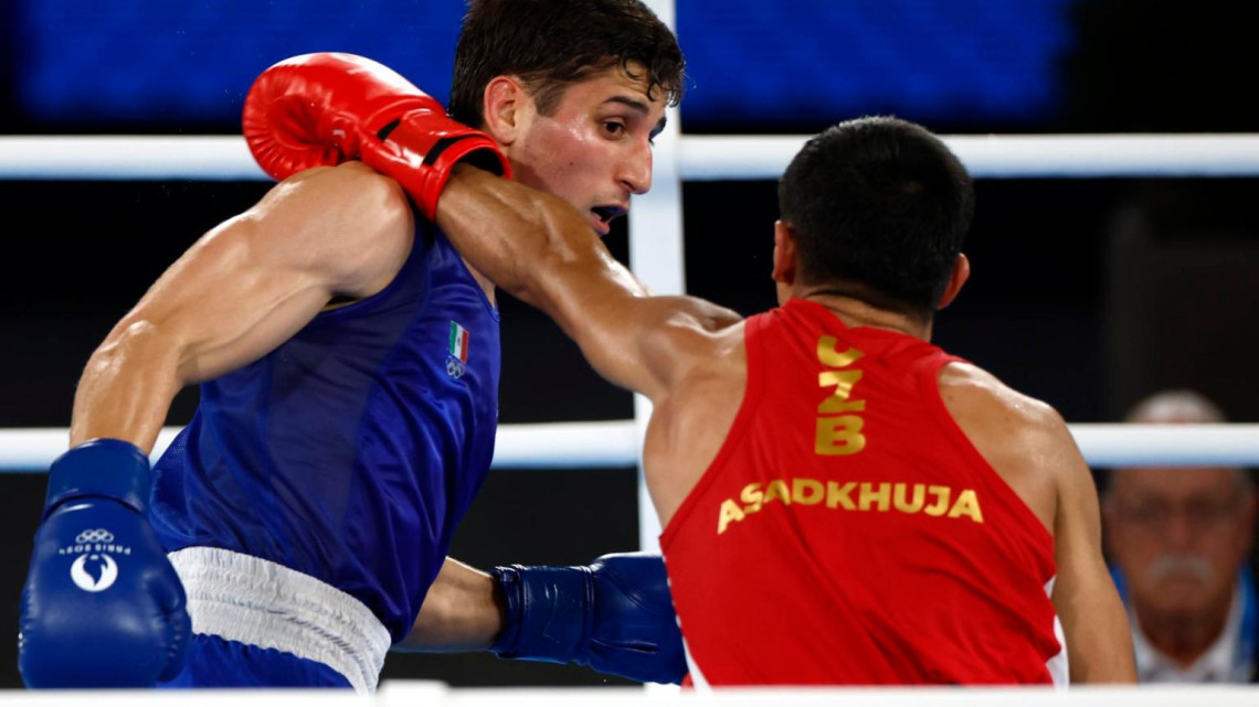 Marco Verde gana medalla de plata en boxeo olímpico en París 2024
