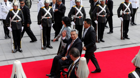 Lenín Moreno asume la presidencia de Ecuador