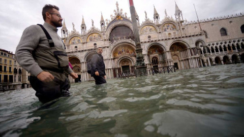  Declaran estado de emergencia en Venecia tras inundaciones